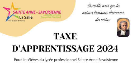 Taxe d'apprentissage